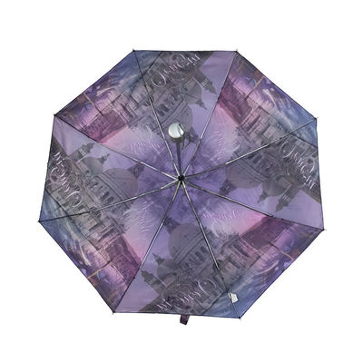 Lightweight Digital Printing Mini Folding Umbrella For Travel