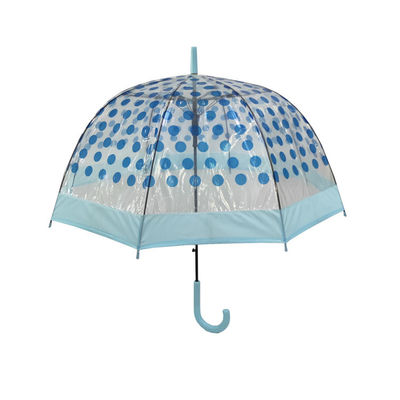 Windproof Apollo Element Dot Transparent Rain Umbrella