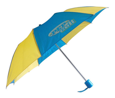 Waterproof Windproof Folding Umbrella With 8mm Metal Shaft