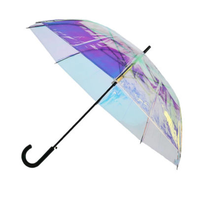 Auto Open Holographic Mylar Magicbrella POE Umbrella