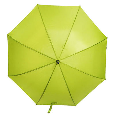 35 Inches Length Pongee Fabric Automatic Stick Umbrella