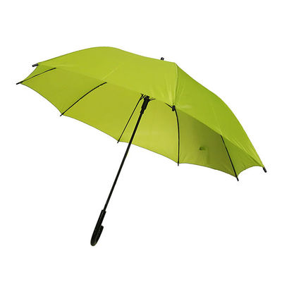 35 Inches Length Pongee Fabric Automatic Stick Umbrella