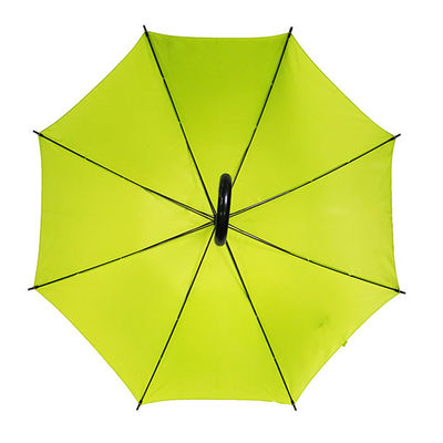 35 Inches Length Pongee Fabric Automatic Stick Umbrella