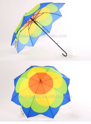 BSCI J handle Straight Windproof Golf Umbrellas