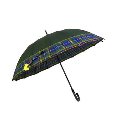 Manual Open 16K Mens Windproof Golf Umbrellas For Outdoor Advertising