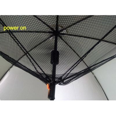 Straight Pongee Fabric USB Summer Blast Umbrella Fan