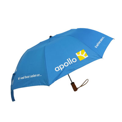 Strong Windproof 2 Fold Pongee UV Golf Umbrella