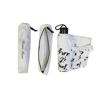 8 Ribs Auto Open Close Mini Folding Umbrella Digital Printing With Shopping Bag