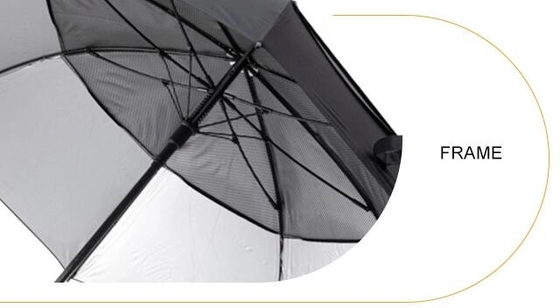 TUV Automatic Open RPET Pongee Two Layer Umbrella