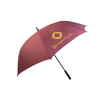 Fiberglass Shaft Pongee Fabric Windproof UV Umbrella