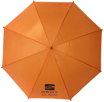 BV Certified 190T Polyester Automatic Open Long Stick Umbrella