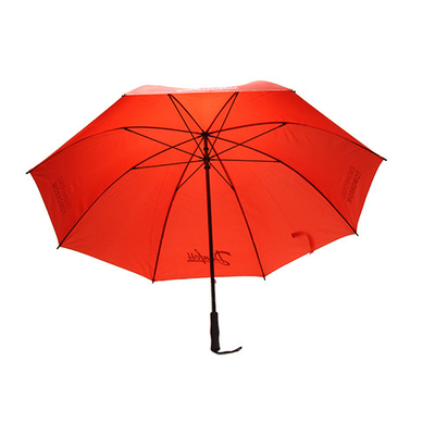 BSCI Promotional Printed Golf Umbrella With 8mm Metal Shaft