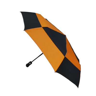 Printed Windproof UV Protection Pongee Double Canopy Umbrella