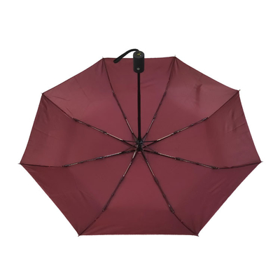 Windproof Foldable Pongee Business Umbrella For Men And Women