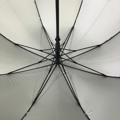130CM Diameter Pongee Golf Umbrella With UV Coating