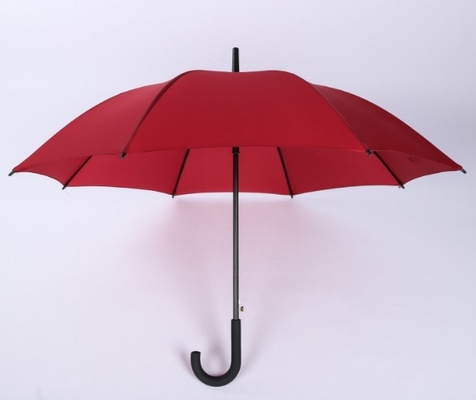 Diameter 105CM RPET Pongee Solid Color Umbrella