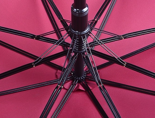 Diameter 105CM RPET Pongee Solid Color Umbrella