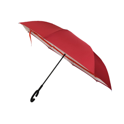 SGS Custom Pongee Fabric Double Layer Reverse Inverted Umbrella