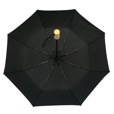 compact umbrella black color frame auto open and auto closed folding umbrella