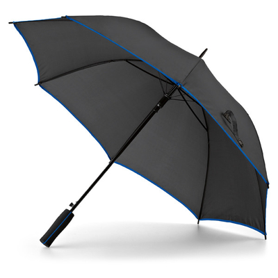 120cm Fiberglass Shaft Pongee Auto Open Golf Umbrella OEM Available
