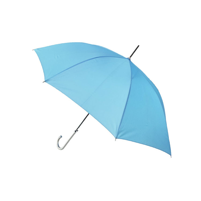 OEM Straight Waterproof Pongee Umbrella With Aluminum Handle