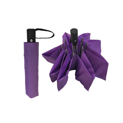 Windproof Folding Pongee Fabric Promotional Umbrella