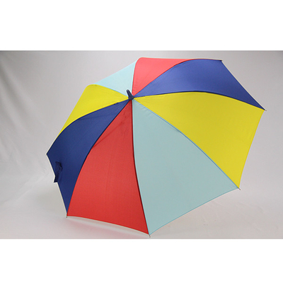 BSCI Pongee Fabric Three Colors Joint Colorful Golf Umbrellas