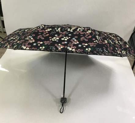 BV 190T Polyester 8 Metal Ribs Pocket Umbrella With Rolling Printing