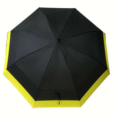 30 Inches 190T Pongee Automatic Open Double Canopy Golf Umbrella