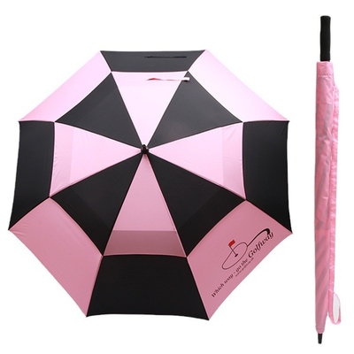 33inch Wind Resistant Fiberglass Logo Promotional Golf Umbrella