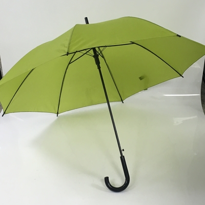 Promotional RPET Pongee Auto Open Stick Umbrella Diameter 105cm