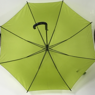 Promotional RPET Pongee Auto Open Stick Umbrella Diameter 105cm