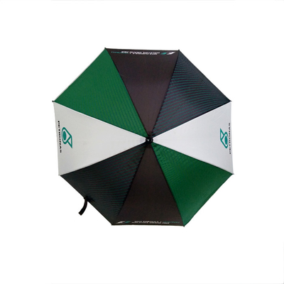 Fiberglass Ribs Windproof Waterproof Golf Umbrella For Promotion