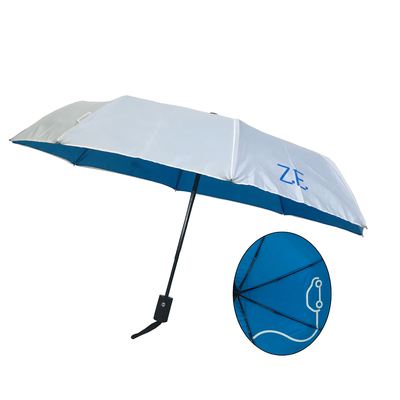 Auto Open Close 190T Pongee Two Layer Promotion Umbrella