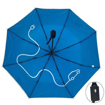 Auto Open Close 190T Pongee Two Layer Promotion Umbrella