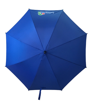 Manual Open Fiberglass Shaft Pongee Small Golf Umbrella