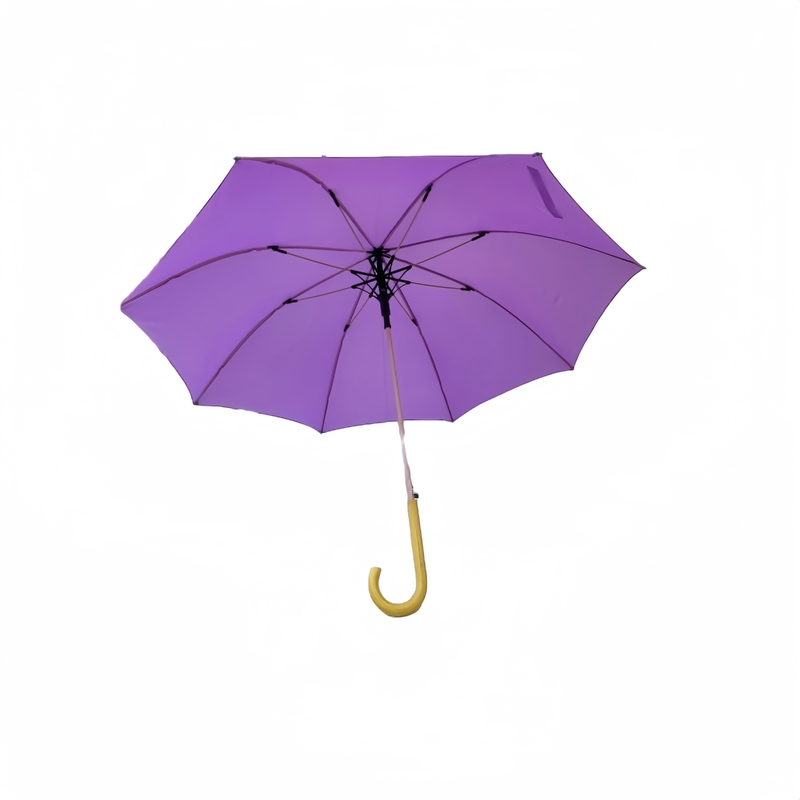 Customizable Waterproof Outdoor Straight Umbrella With Pongee Fabric And Personalized Color Matching Fiberglass Ribs Design