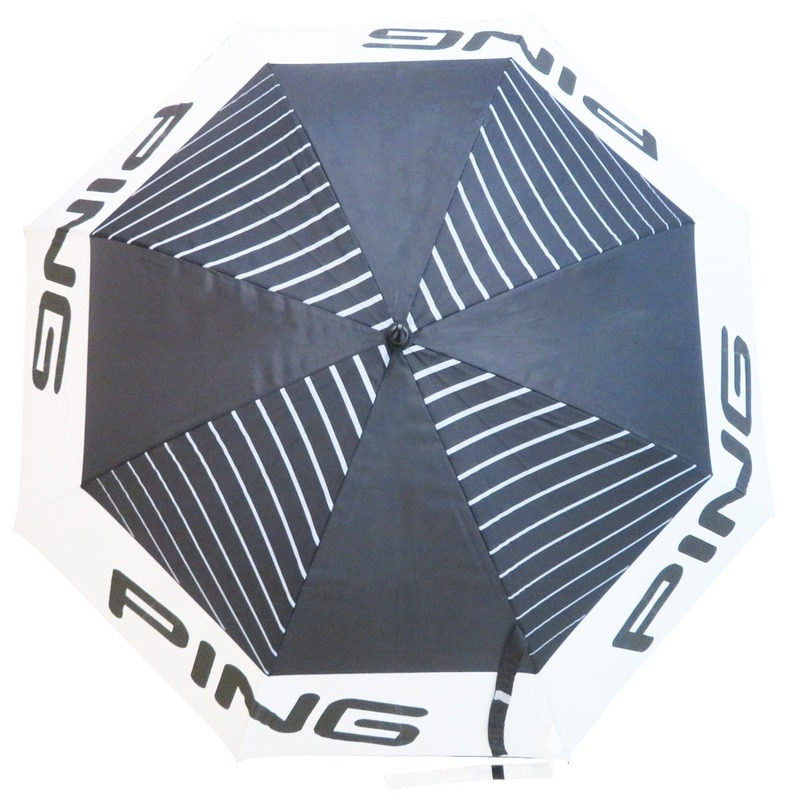 Custom Logo Corporate Branded Golf Umbrellas Auto Open And Manual Close Metal / Fiberglass Frame for Company Promotions
