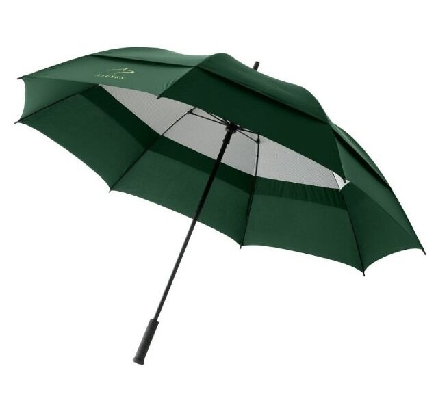 Metal And Fiberglass Ribs Golf Umbrellas 32 Inches Wide Coverage With Eva Handle Suitable For Corporate Gifts And Outdoor