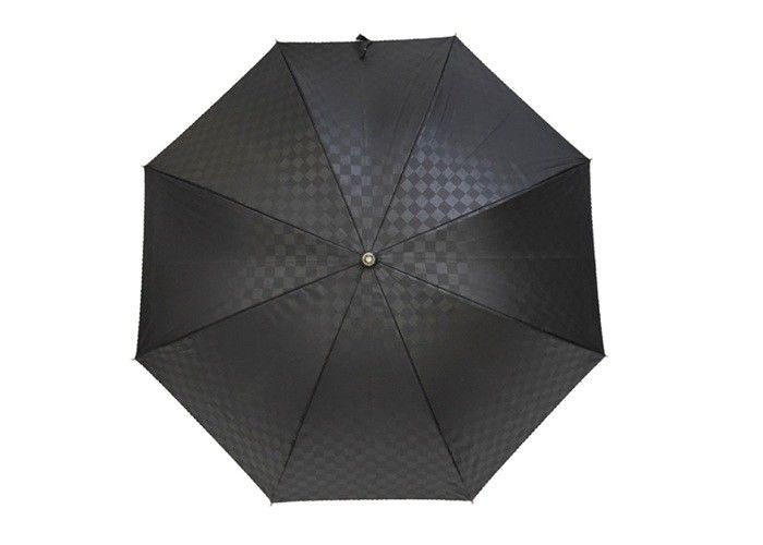 Black Hand Open Kids Compact Umbrella UV Coating Inside 8mm Metal Shaft