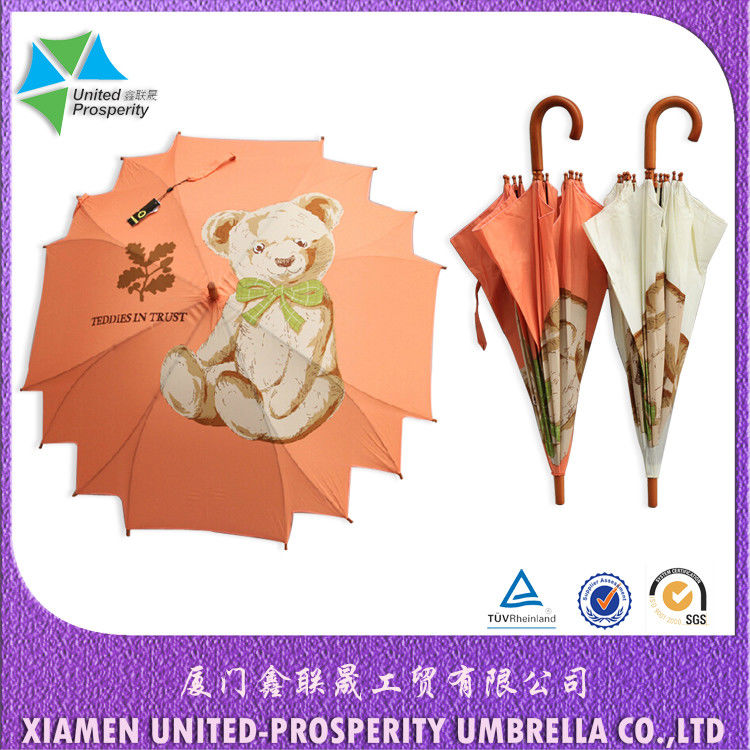 TUV Outdoor Metal Shaft Kids Compact Umbrella