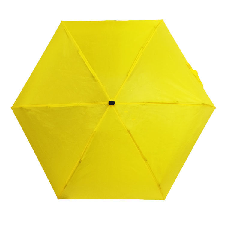 TUV Plastic Handle L26cm 19&quot;*6K Foldable Umbrella