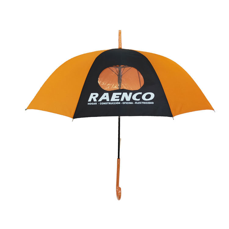 J Handle 27 Inch Long Shaft Windproof Golf Umbrella