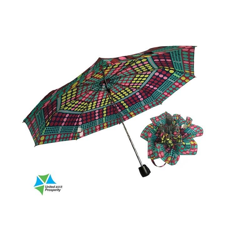 AZO Free Manual Open Polyester Foldable Umbrella