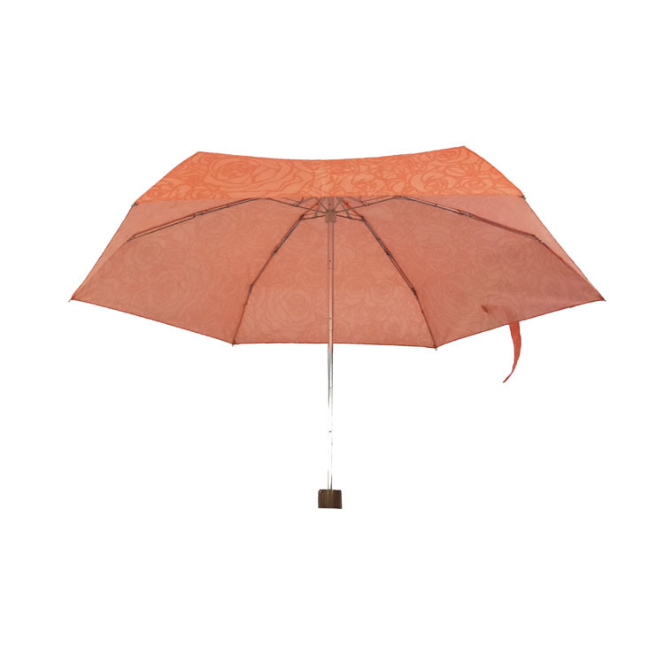 Windproof Fiberglass 5 Folding Mini Pocket Umbrella With EVA Case
