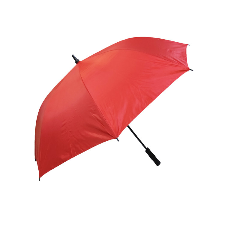 UV Protection 190T Polyester Fabric Straight Umbrella With Silver Coating