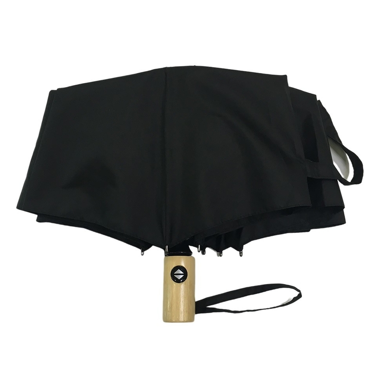 compact umbrella black color frame auto open and auto closed folding umbrella